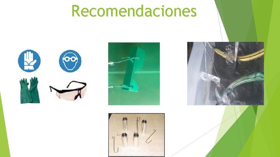 Recomendaciones 