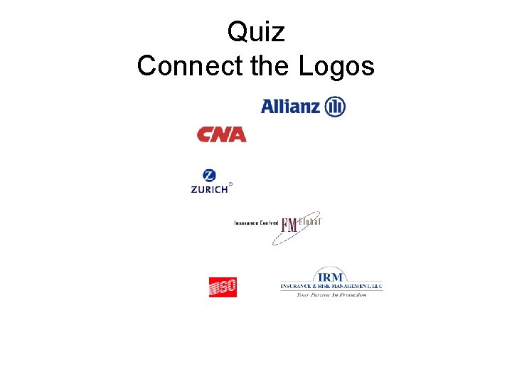 Quiz Connect the Logos 