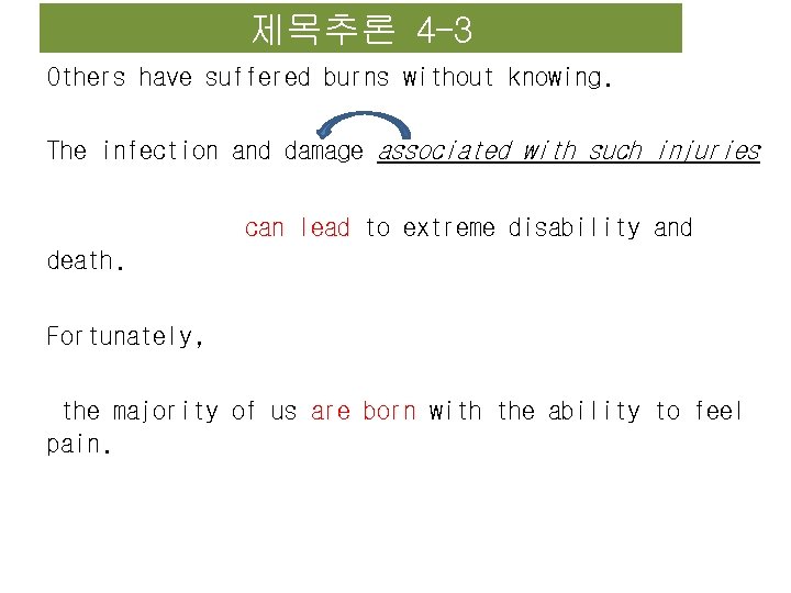 제목추론 4 -3 Others have suffered burns without knowing. The infection and damage associated