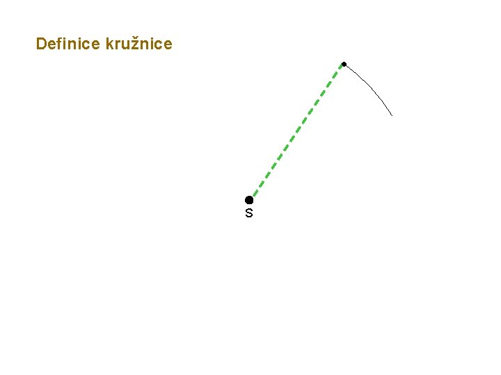 Definice kružnice S 