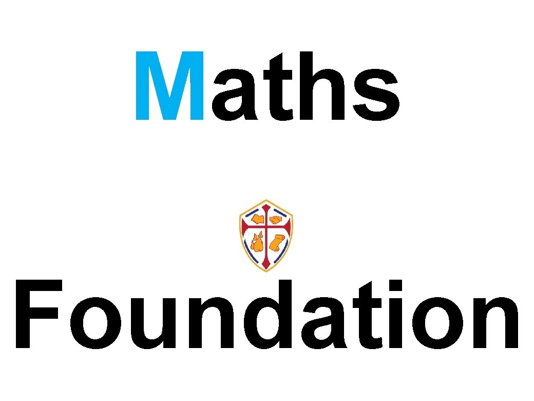 Maths Foundation 