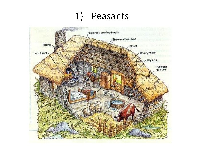 1) Peasants. 