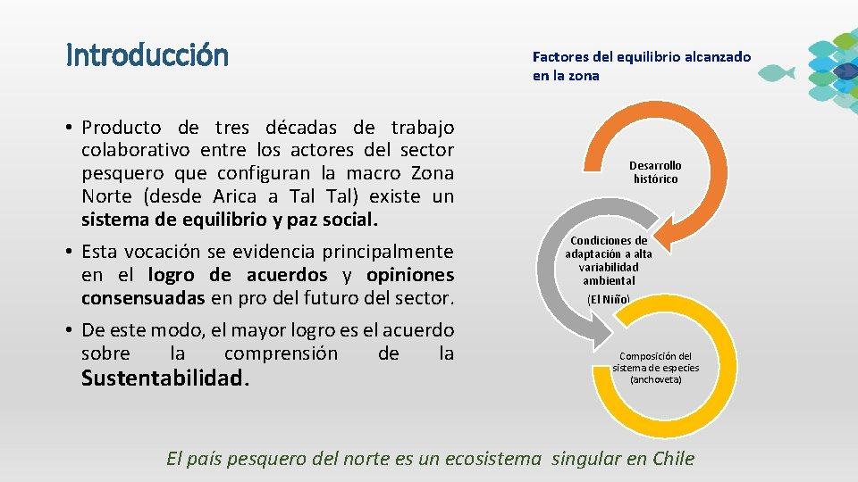 Introducción • Producto de tres décadas de trabajo colaborativo entre los actores del sector