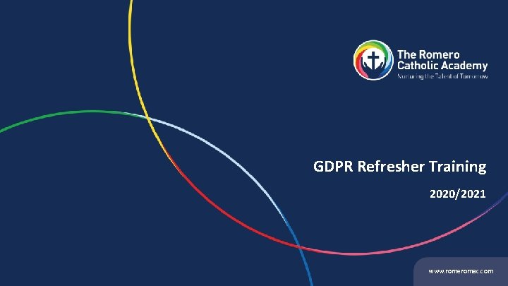 GDPR Refresher Training 2020/2021 www. romeromac. com 