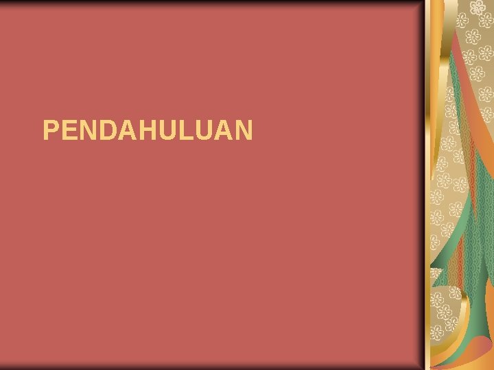 PENDAHULUAN 