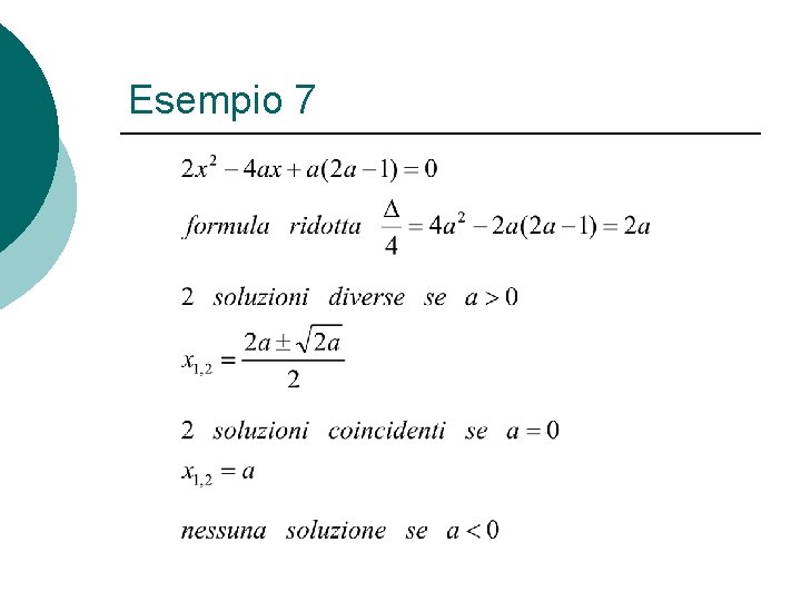 Esempio 7 