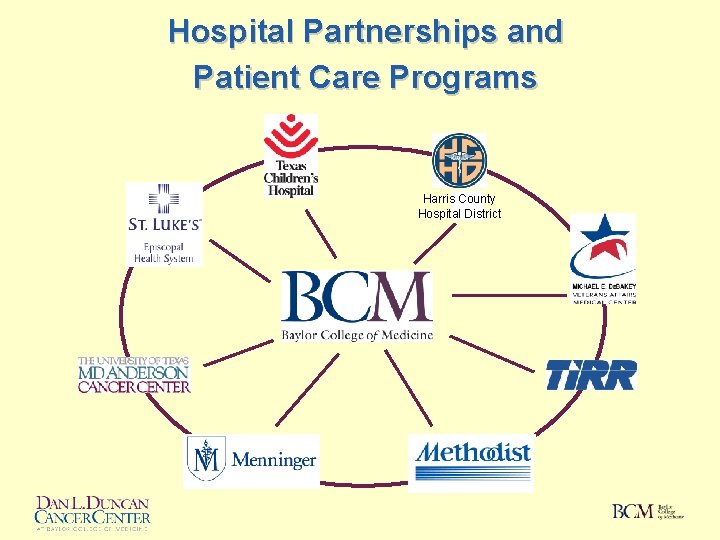 Hospital Partnerships and Patient Care Programs Harris County Hospital District 