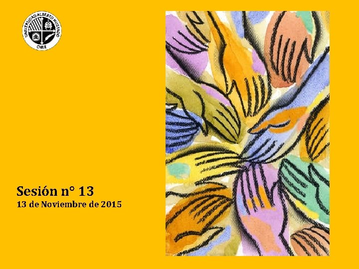 Sesión n° 13 13 de Noviembre de 2015 