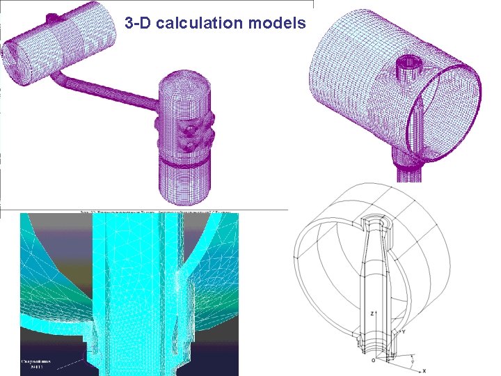 3 -D calculation models 