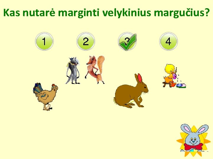 Kas nutarė marginti velykinius margučius? 