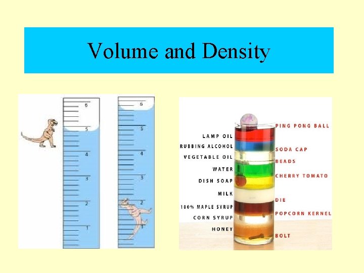 Volume and Density 