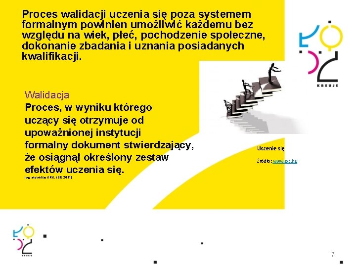 Proces walidacji uczenia się poza systemem formalnym powinien umożliwić każdemu bez względu na wiek, Proces walidacji uczenia się poza systemem formalnym powinien umożliwić każdemu bez względu na wiek,