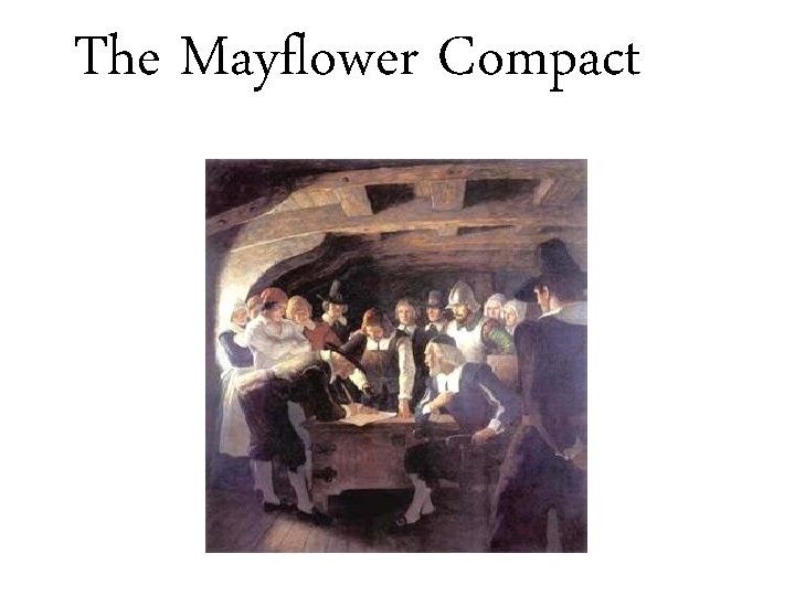 The Mayflower Compact 