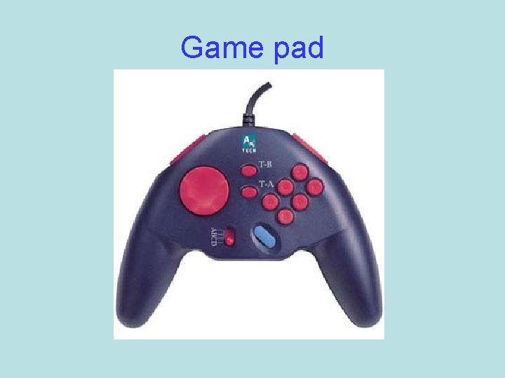 Game pad 