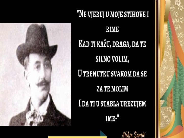 Pjesme ljubavne santic aleksa Mostar: Aleksa