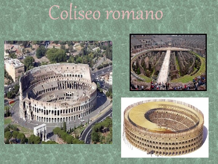 Coliseo romano 