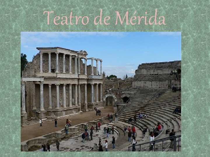 Teatro de Mérida 