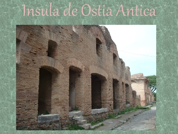 Insula de Ostia Antica 