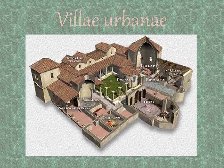 Villae urbanae 