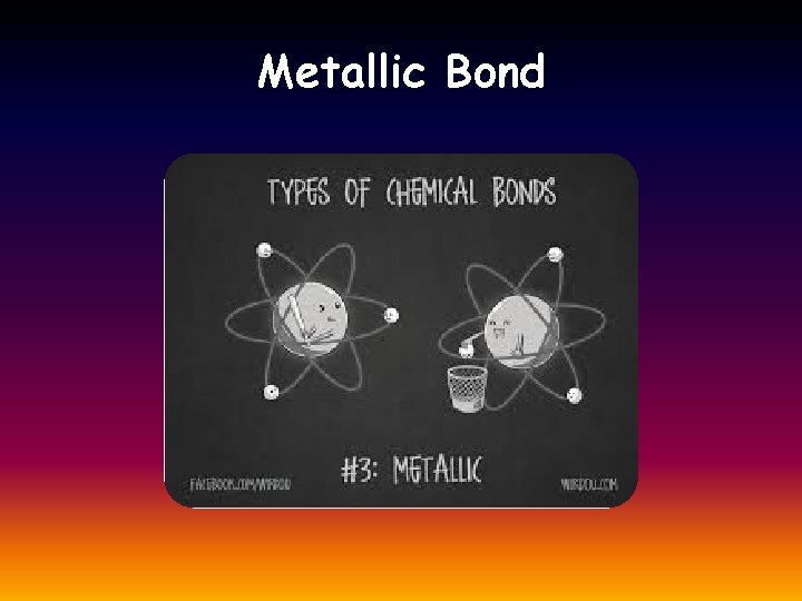 Metallic Bond Metallic Bond