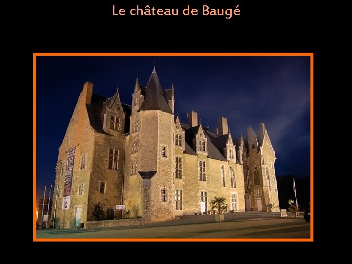 Le château de Baugé 