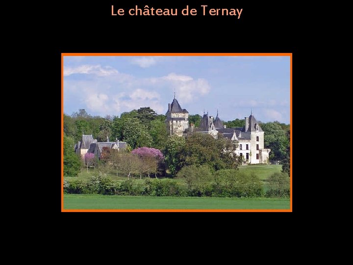 Le château de Ternay 