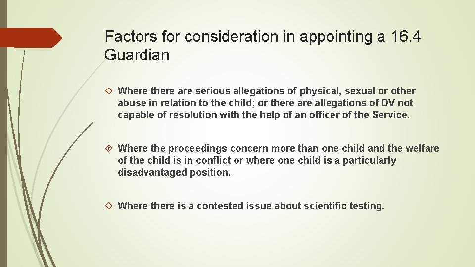 CAFCASS 16 4 Guardian Appointments Michelle Evans Head