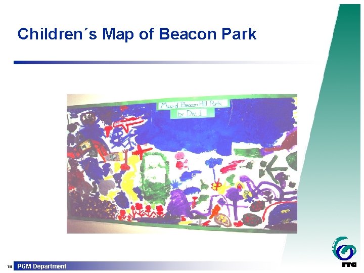 Children´s Map of Beacon Park 18 PGM Department 