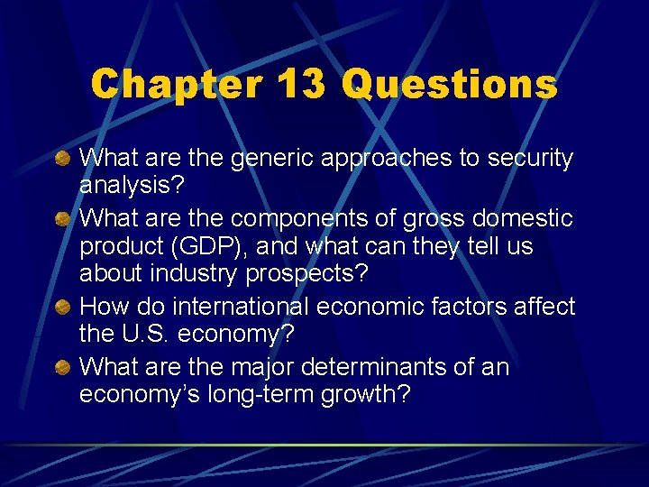 Chapter 13 Questions What are the generic approaches to security analysis? What are the