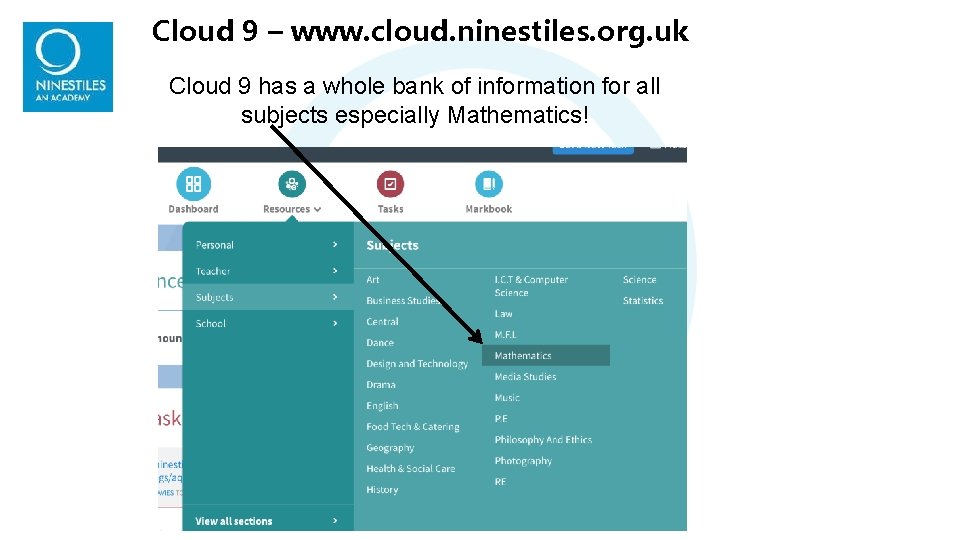 Cloud 9 – www. cloud. ninestiles. org. uk Cloud 9 has a whole bank Cloud 9 – www. cloud. ninestiles. org. uk Cloud 9 has a whole bank