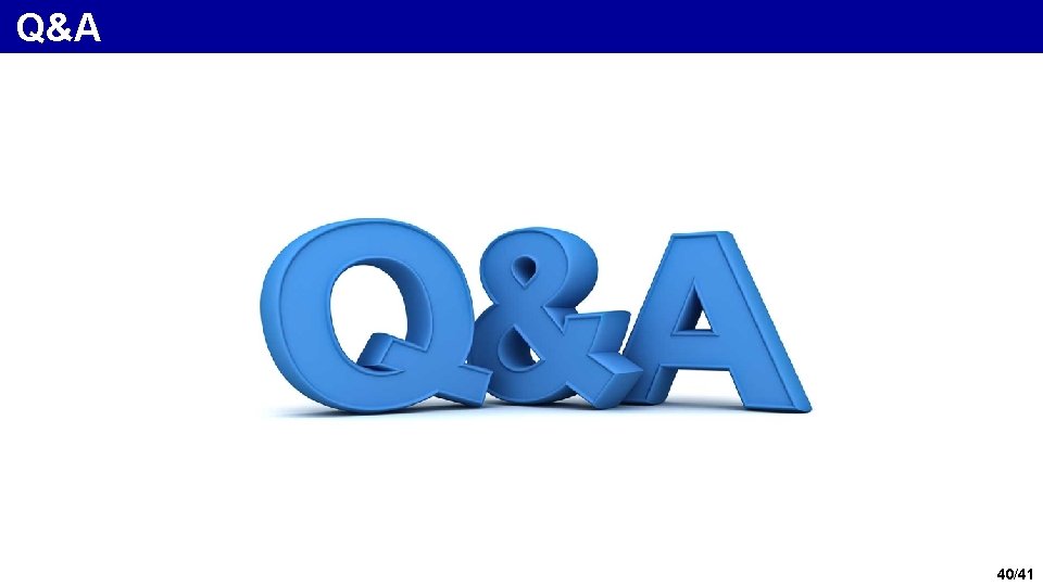 Q&A 40/41 