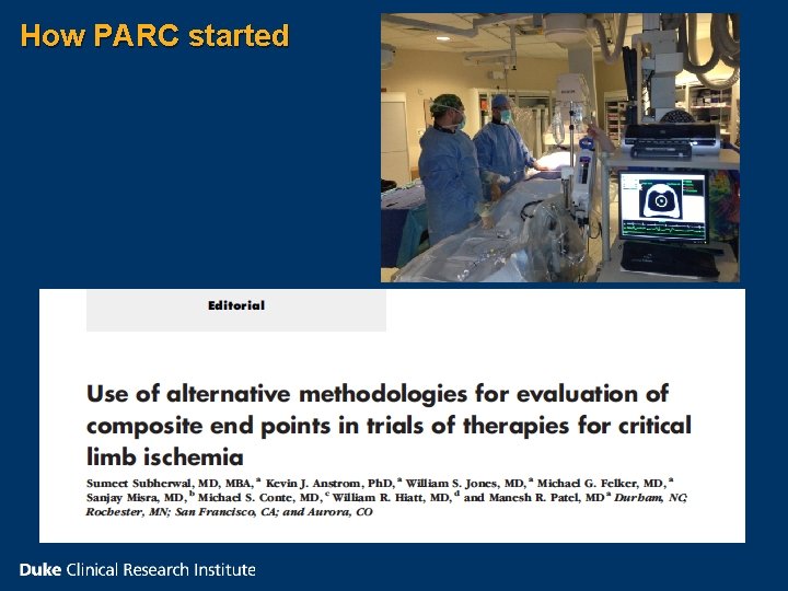How PARC started How PARC started