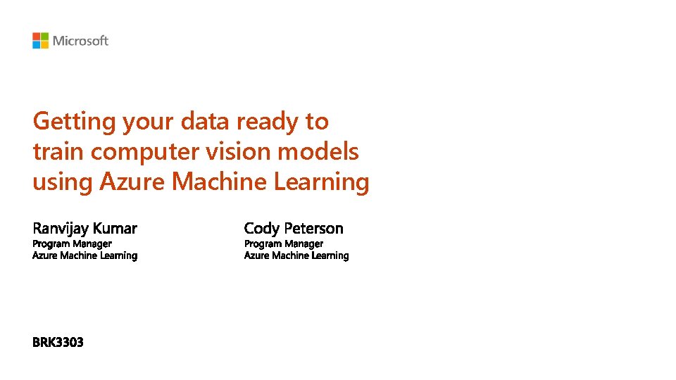 Getting your data ready to train computer vision models using Azure Machine Learning 