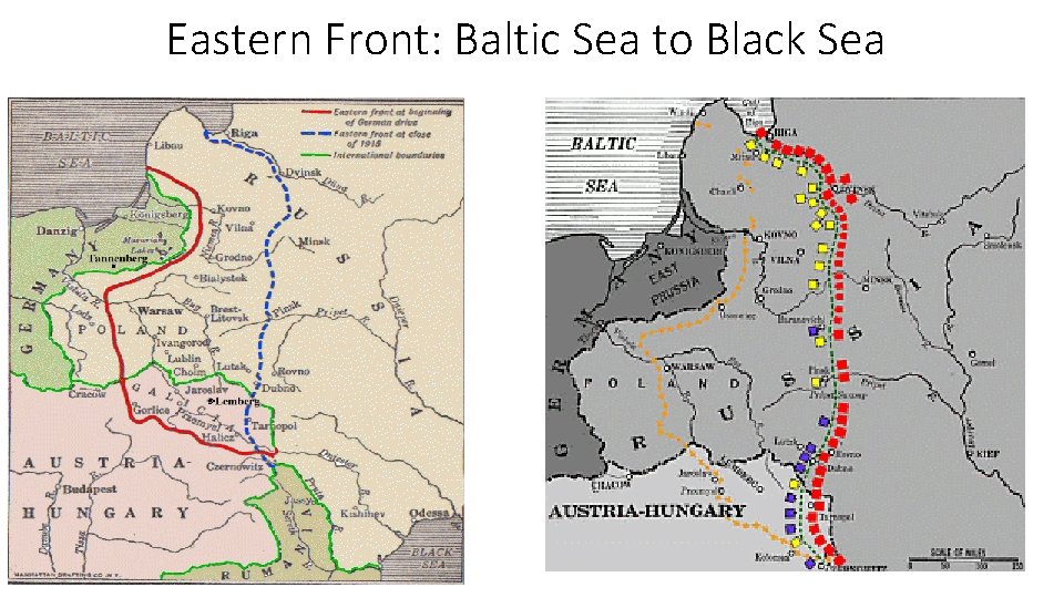 Eastern Front: Baltic Sea to Black Sea 