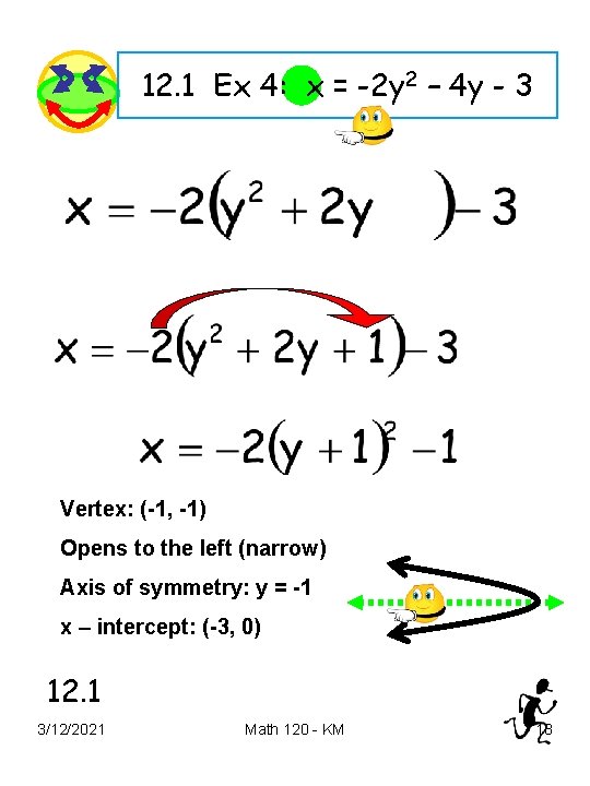 Chapter 12 Conic Sections 12 1 Parabola Distance