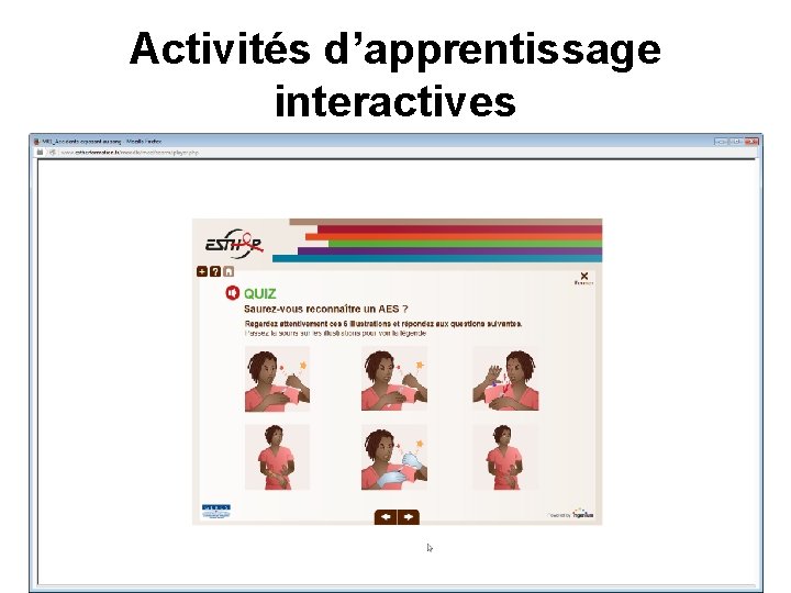 Activités d’apprentissage interactives Activités d’apprentissage interactives