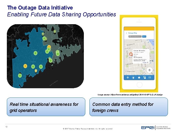 The Outage Data Initiative Enabling Future Data Sharing Opportunities Image source: https: //www. behance.