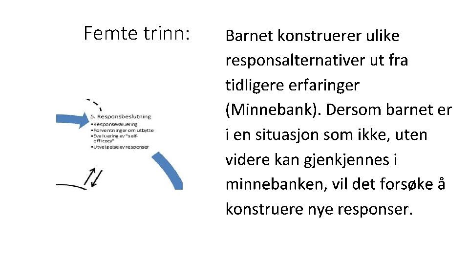 Femte trinn: 