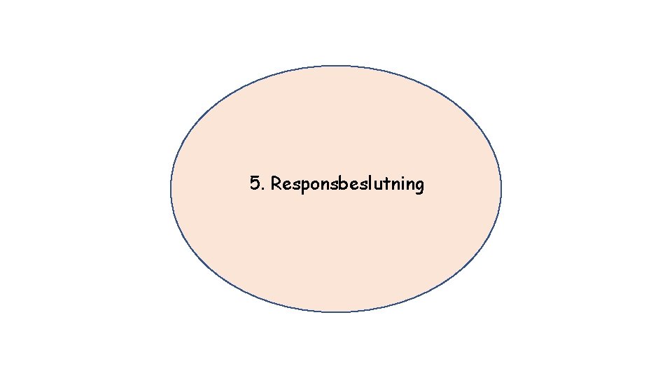 5. Responsbeslutning 