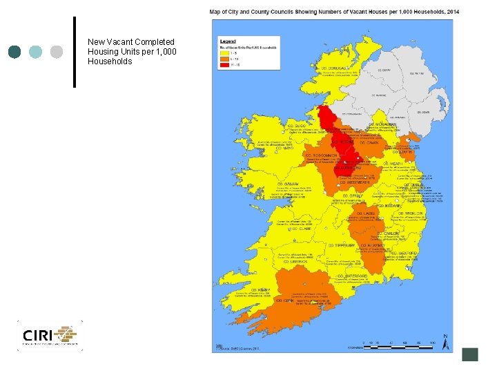 New Vacant Completed Housing Units per 1, 000 Households 