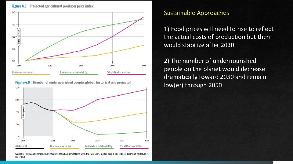 The Future of Food Pathways toward food security