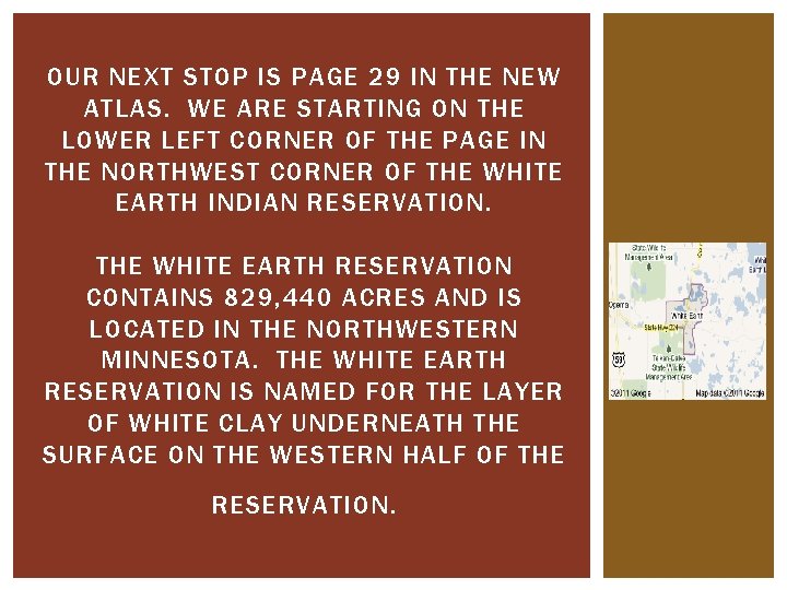 OUR NEXT STOP IS PAGE 29 IN THE NEW ATLAS. WE ARE STARTING ON OUR NEXT STOP IS PAGE 29 IN THE NEW ATLAS. WE ARE STARTING ON