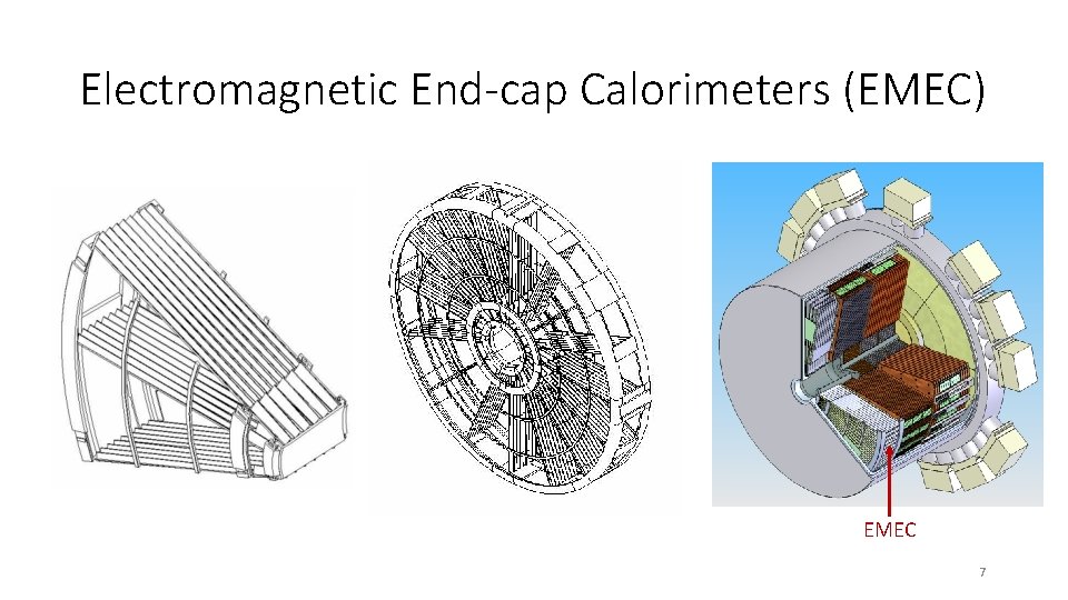Electromagnetic End-cap Calorimeters (EMEC) EMEC 7 