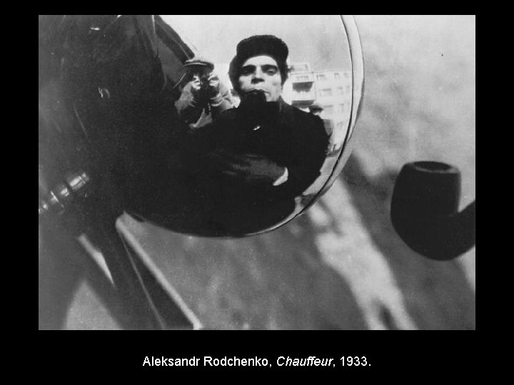 Aleksandr Rodchenko, Chauffeur, 1933. 