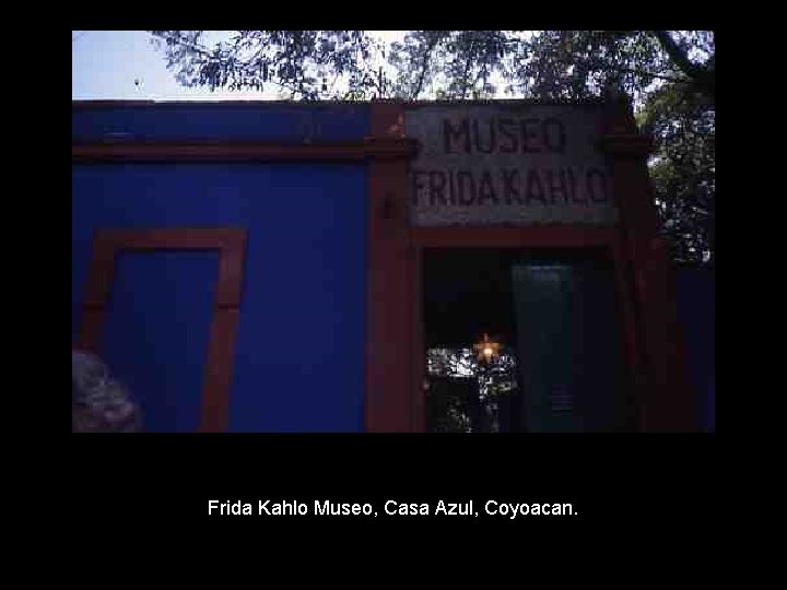 Frida Kahlo Museo, Casa Azul, Coyoacan. 