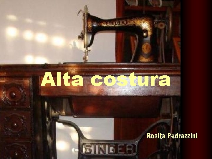 Alta costura En la tela de la historia
