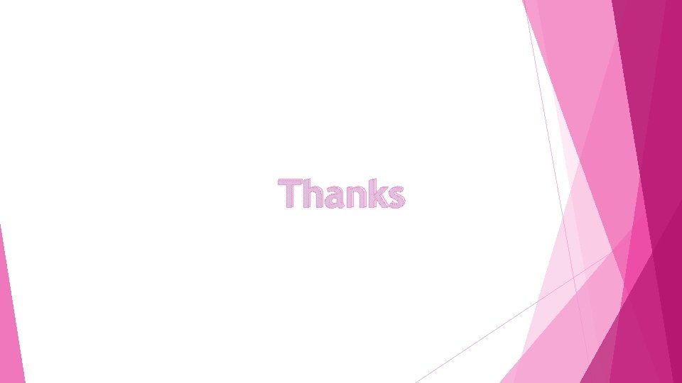 Thanks 