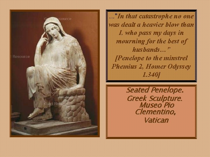 . . . "In that catastrophe no one was dealt a heavier blow than . . . "In that catastrophe no one was dealt a heavier blow than