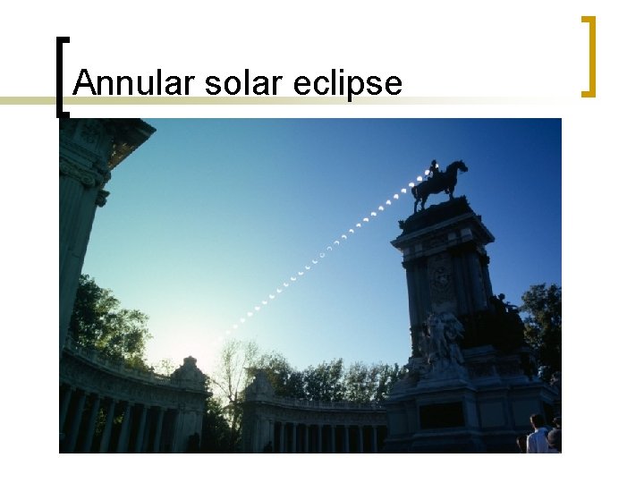 Annular solar eclipse 