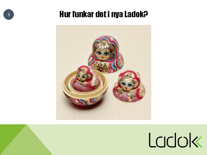 3 Hur funkar det i nya Ladok? 3 Hur funkar det i nya Ladok?